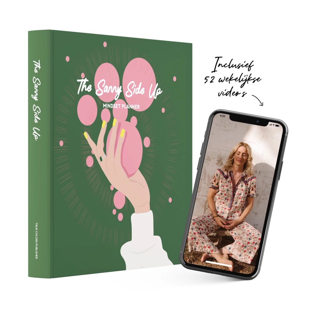 Sanny Side up mindset planner voor een leven in balans en vrijheid